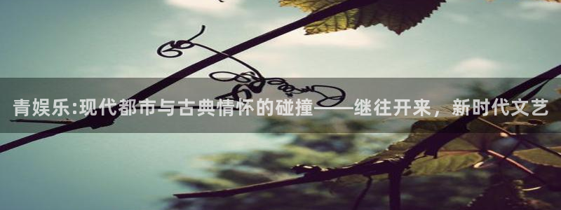 益达娱乐注册网站：青娱乐:现代都市与古典情怀的碰撞——继往开来，新时代文艺